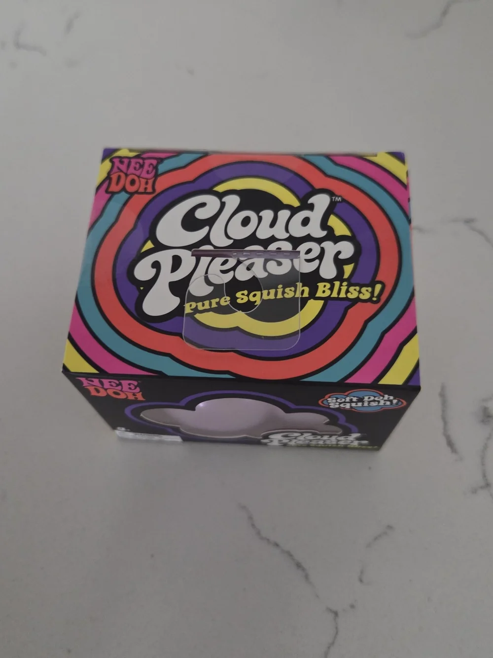 Nee Doh Cloud Pleaser Soft Doh Squish - Iridescent Purple